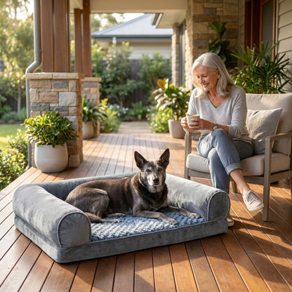 SeniorPaws™ Premium Orthopaedic Dog Bed