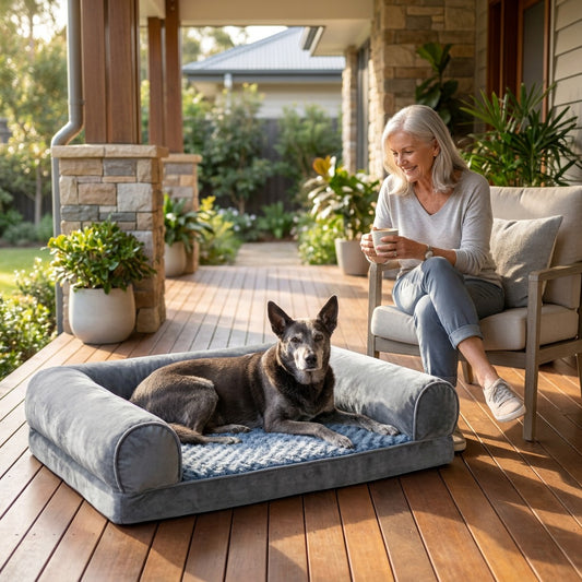 SeniorPaws™ Premium Orthopaedic Dog Bed