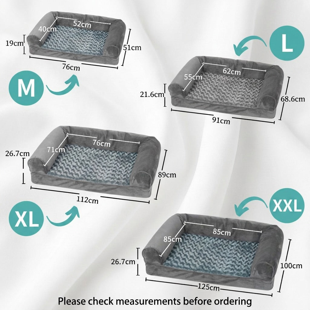 SeniorPaws™ Premium Orthopaedic Dog Bed